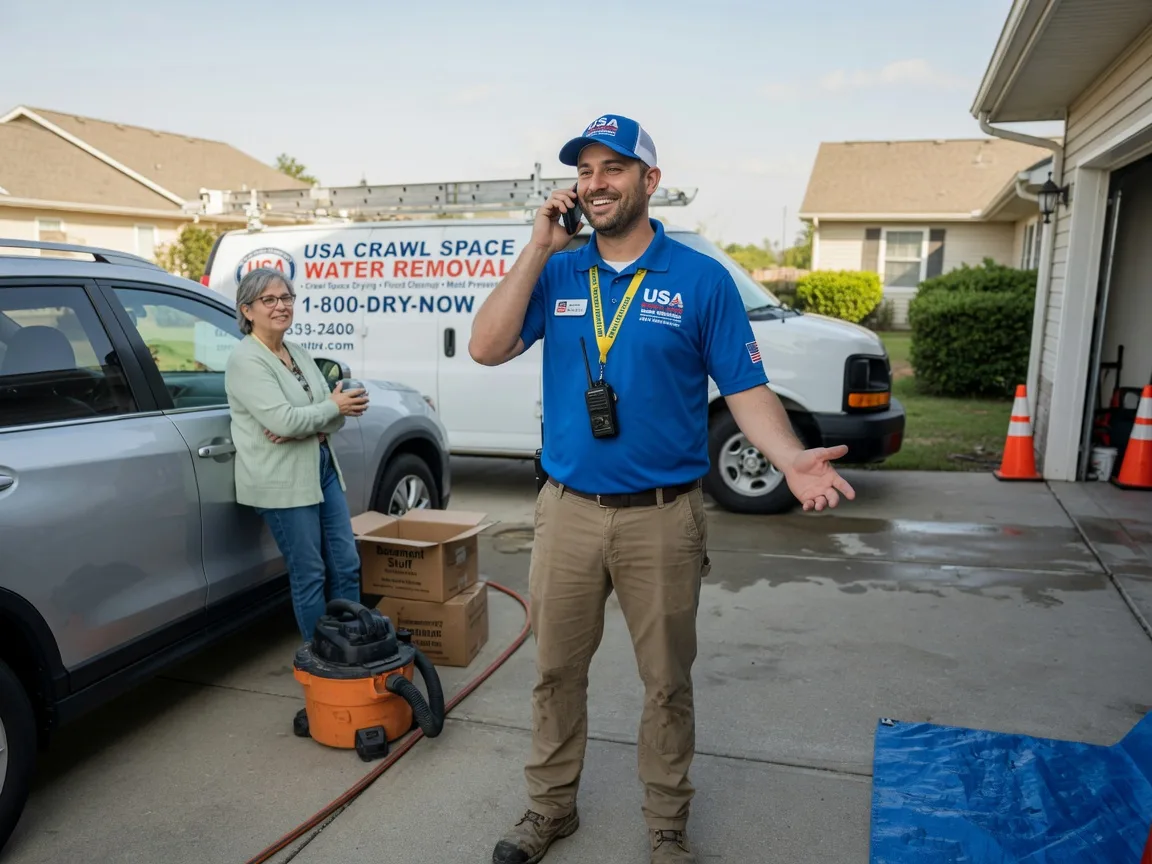 Crawl Space Water Removal Belle Center, OH FAQs